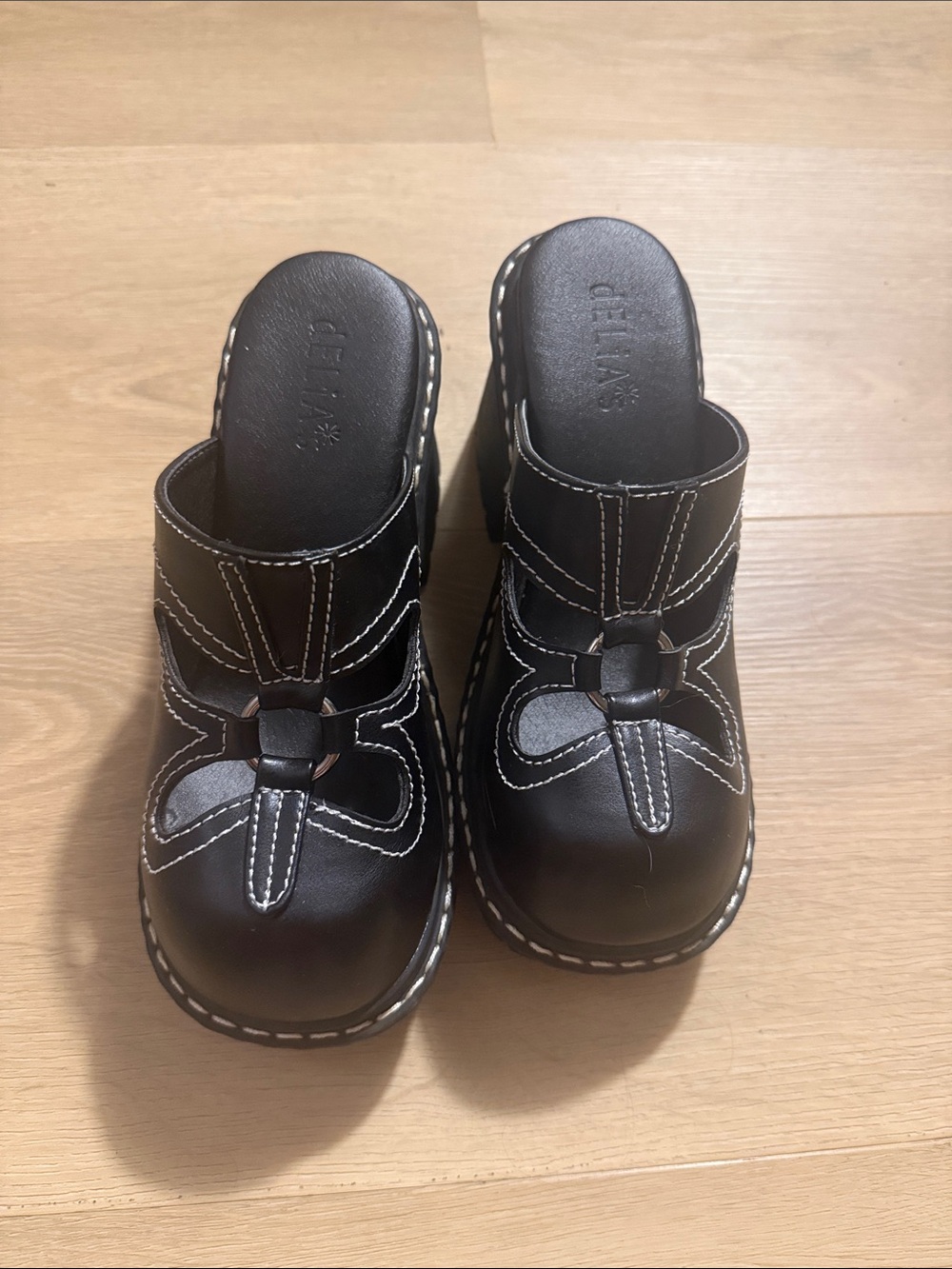 Delia’s Butterfly Clogs